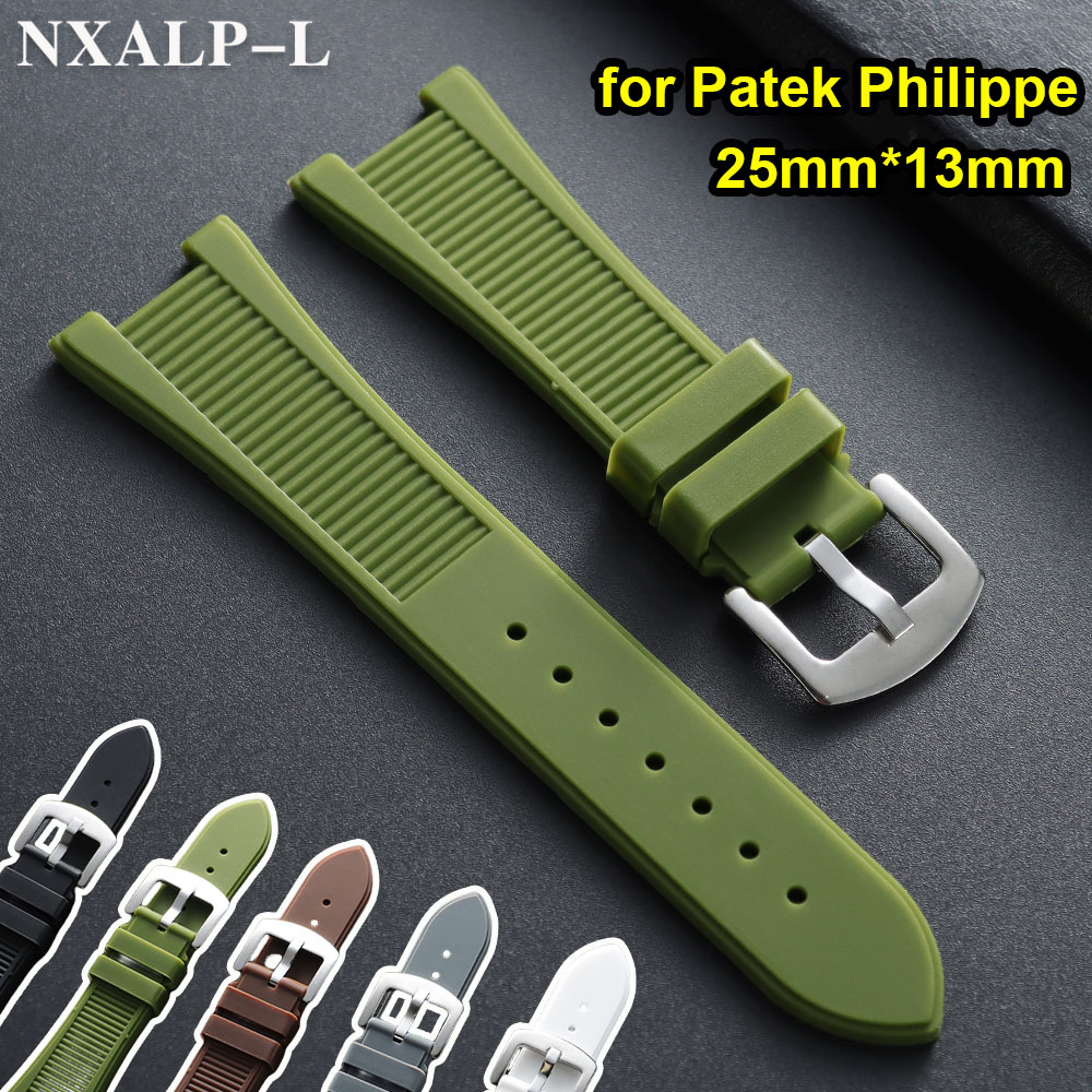 Patek Philippe Watch Aquanaut - Silikonowy pasek do zegarka 25mm*13mm do