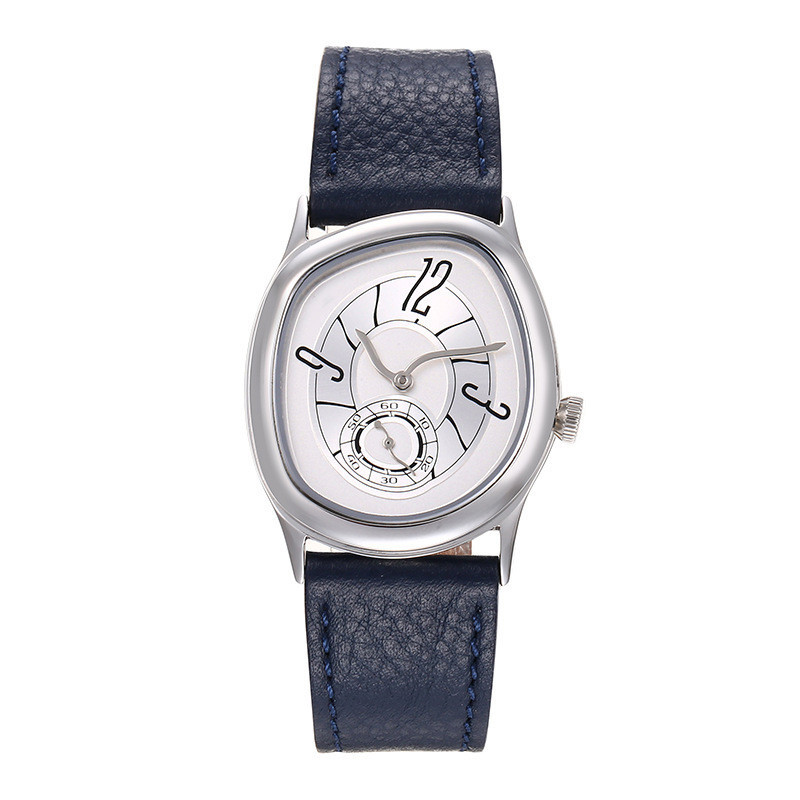 Leather Watch Band Men - Nowo zaprojektowany, unikatowo skręcony oryginalny zegarek