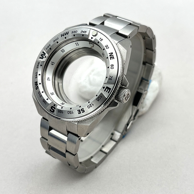 Citizen Watch Tsuyosa - Srebrne 45 mm etui na zegarki