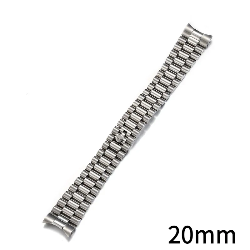 Rolex Watch Datejust - 20mm solidny pasek do zegarka prezydenta