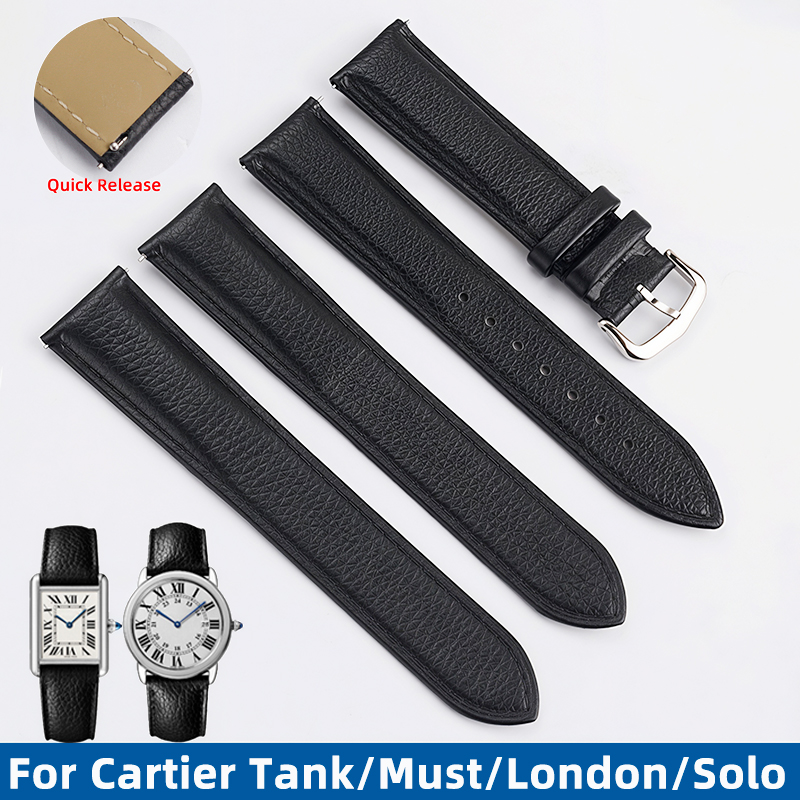 Cartier Watch Santos - Pasek do zegarka z szybkozłączką 16/17/19/20/22/23mm