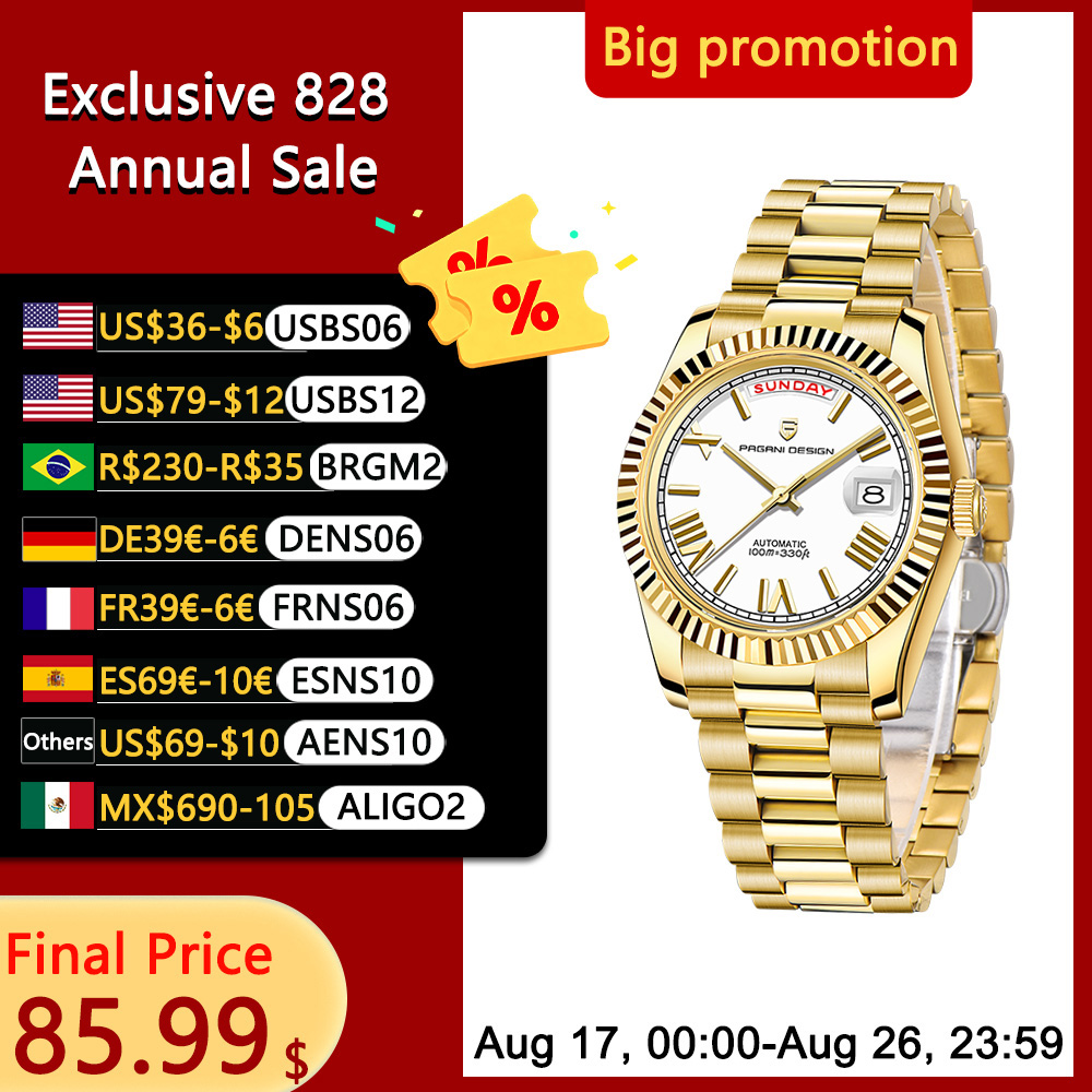 Rolex Watch Datejust - Zegarki Pagani Design 2025, nowy model