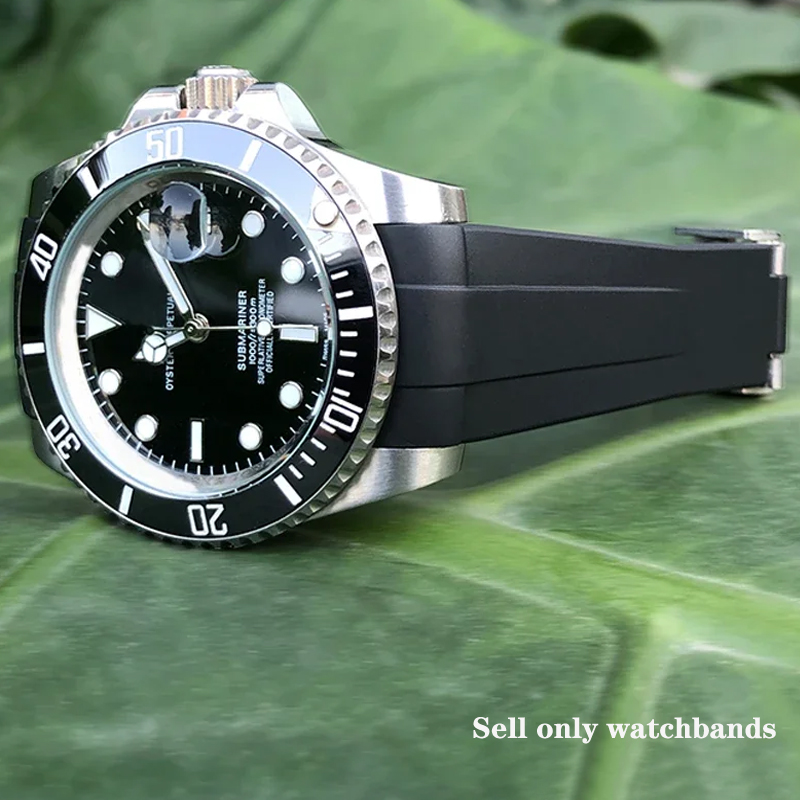 Rolex Watch Datejust - Pasek silikonowy premium do zegarków Rolex