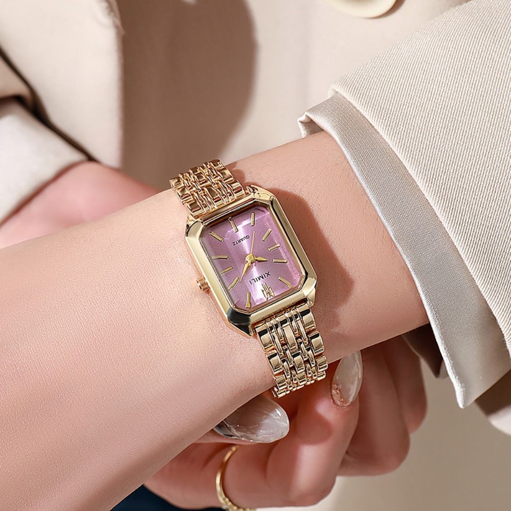 Canvas Strap Watch - Modne zegarki kwarcowe ze stali nierdzewnej,