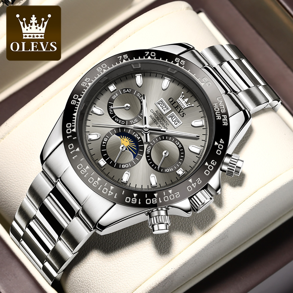 Rolex Watch Daytona - OLEVS 6654 luksusowy męski zegarek chronograf