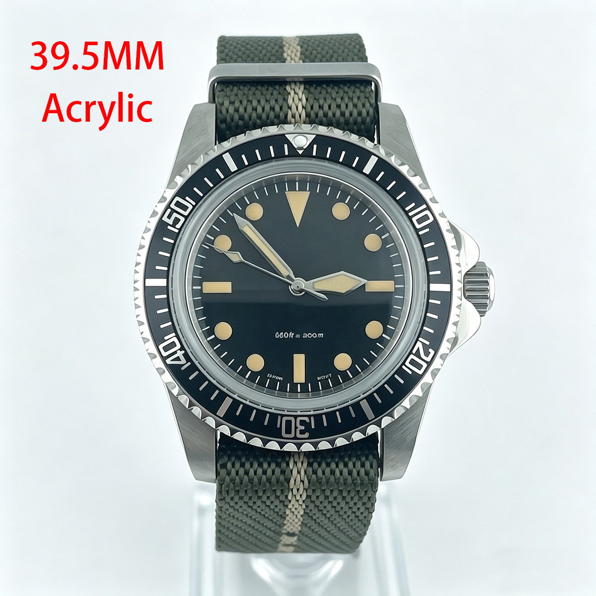 Tropic Strap Vintage - Zegarek męski w stylu retro dla