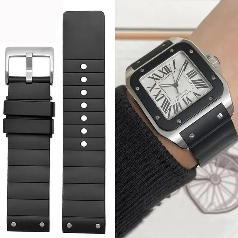 Cartier Watch Santos - Wysokiej jakości pasek do zegarka dla