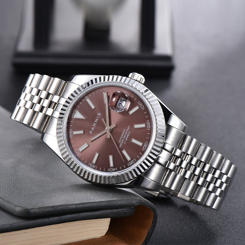 Zegarek męski Fashion Parnis 3 – Rolex Watch Datejust recenzja i cena