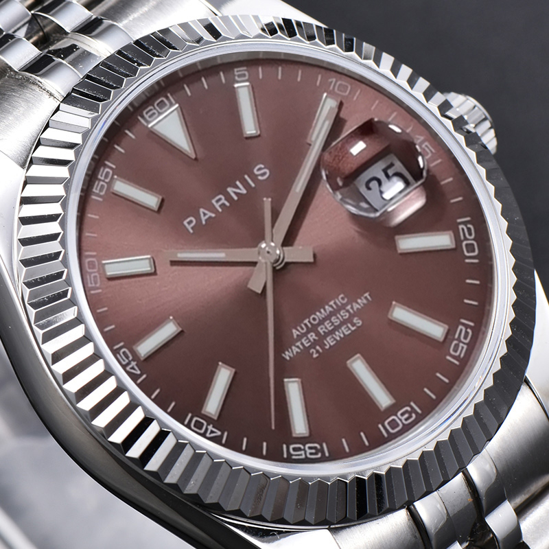 Zegarek męski Fashion Parnis 3 – Rolex Watch Datejust recenzja i cena