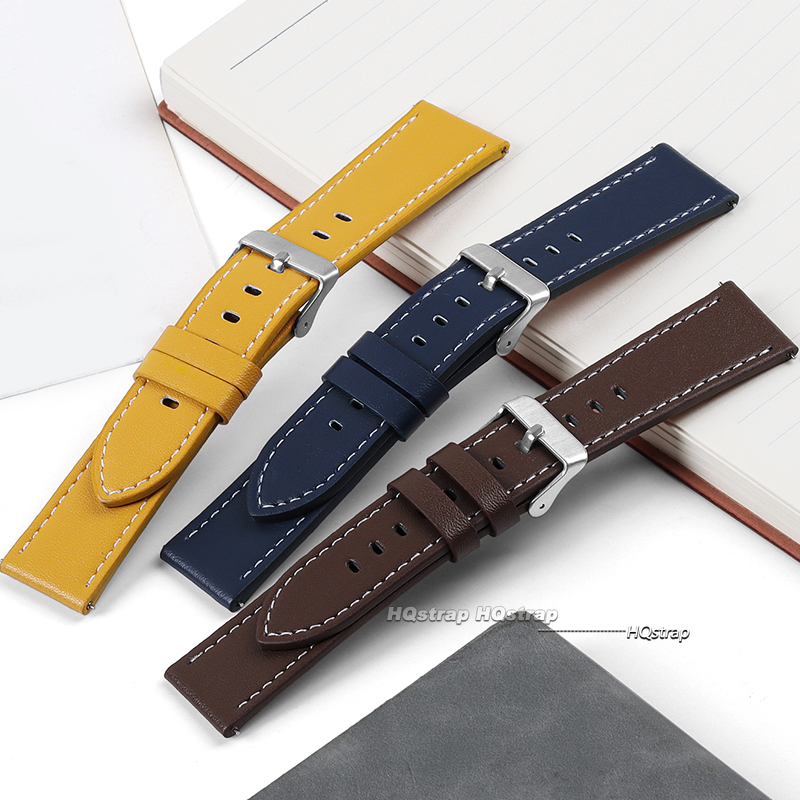Paski do zegarków z prawdziwej – Leather Strap Quick Release recenzja i cena
