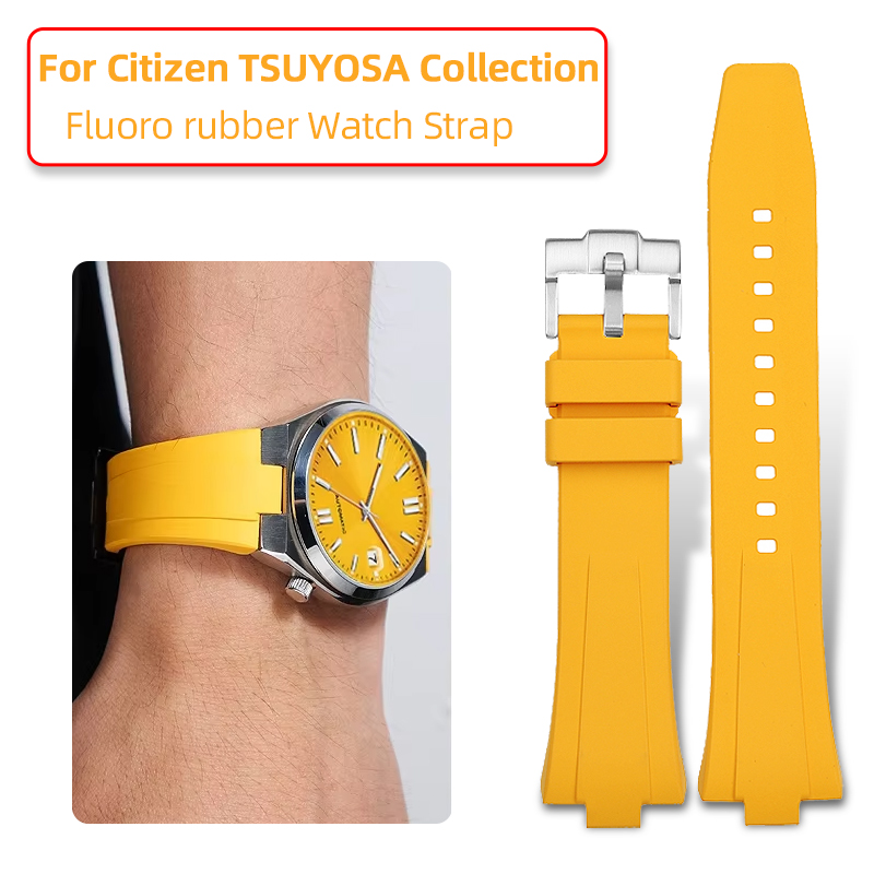 Pasek do zegarka 9x26mm FKM z  – Citizen Watch Tsuyosa recenzja i cena