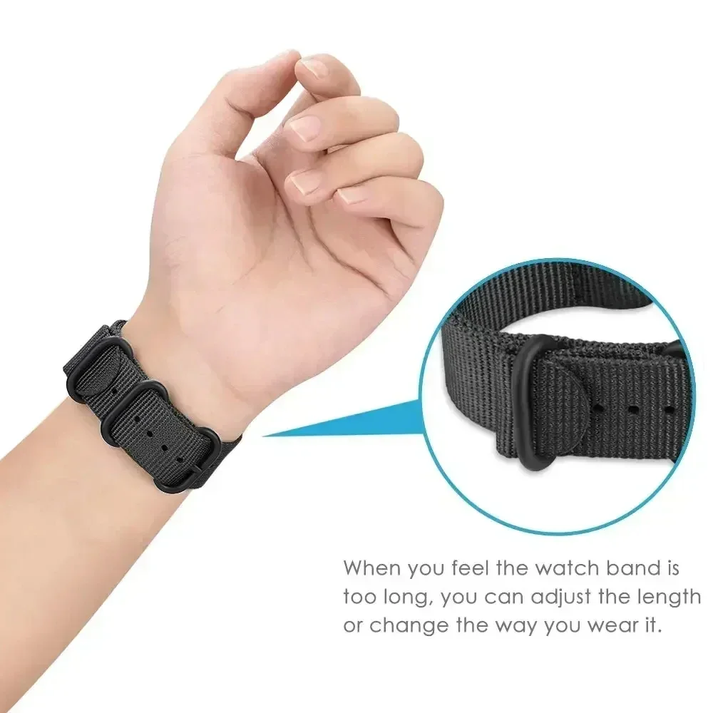 Płócienny nylonowy pasek do Ga – Canvas Strap Watch recenzja i cena