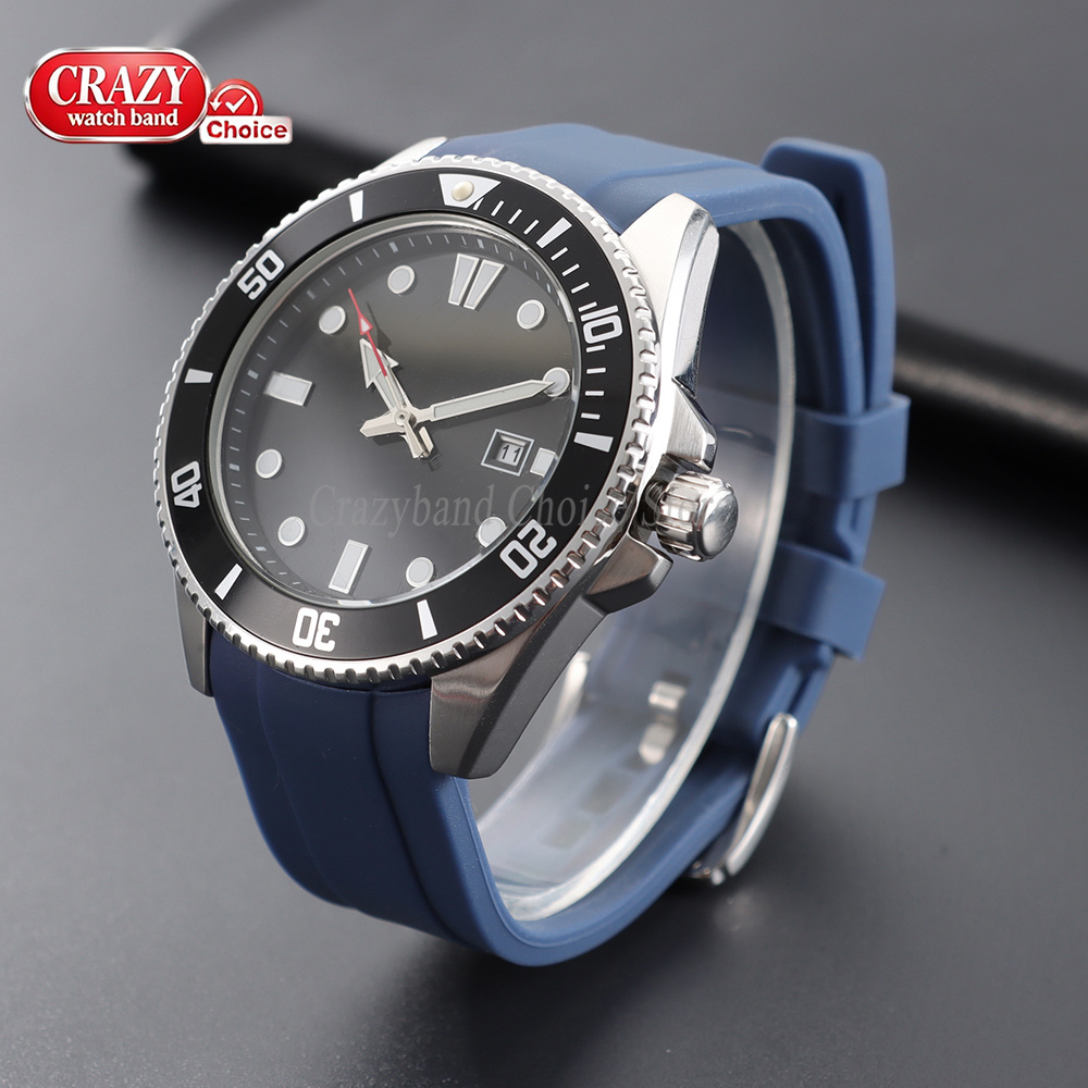 Pasek gumowy 20mm 22mm do Role – Suede Strap Watch recenzja i cena