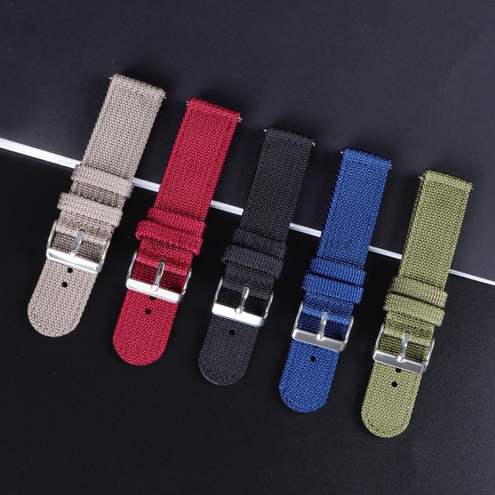 18 20 22 24 mm Nylonowy pasek  – Nato Strap Nylon recenzja i cena