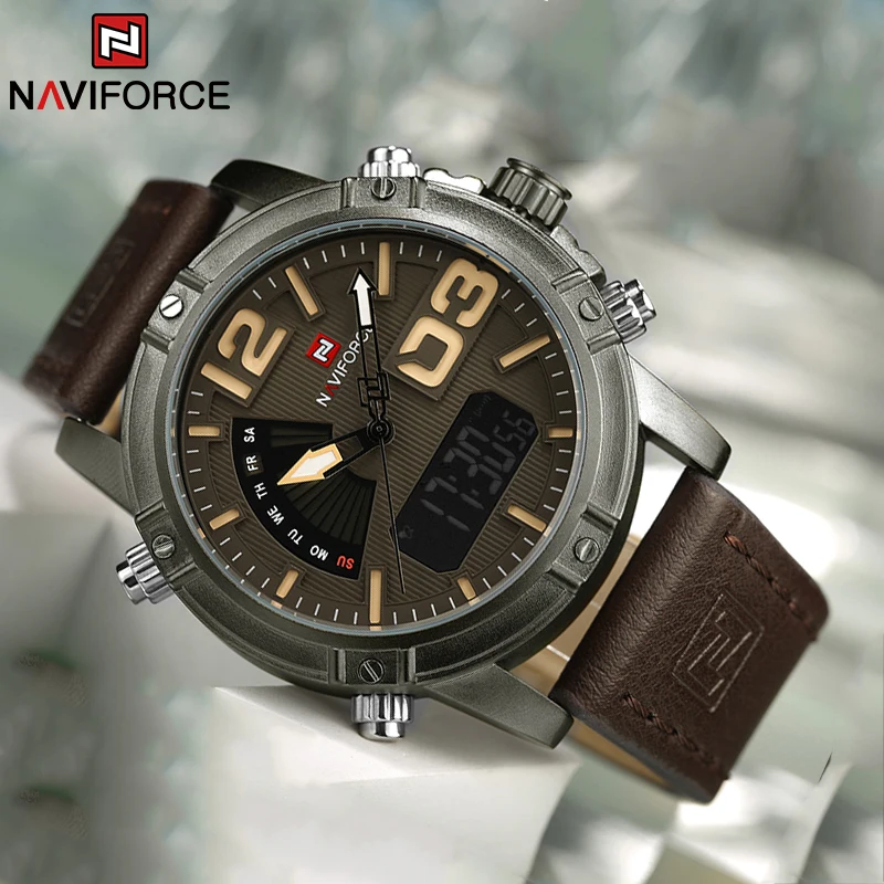 Zegarek męski NAVIFORCE, topow – Leather Watch Band Men recenzja i cena