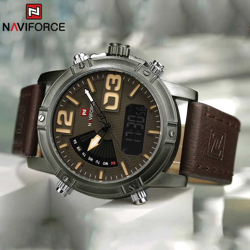 Zegarek męski NAVIFORCE, topow – Leather Watch Band Men recenzja i cena