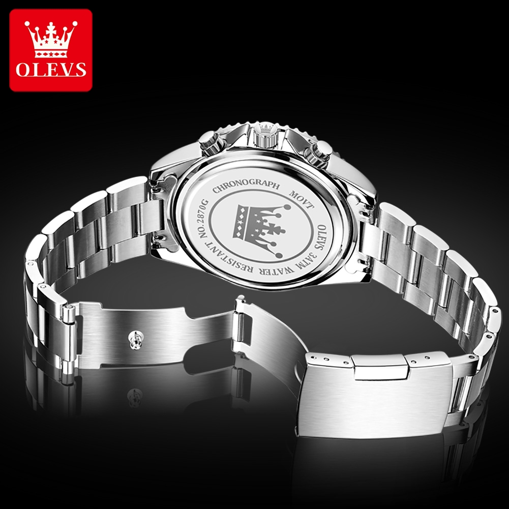Zegarki męskie OLEVS 2870 z fa – Rolex Watch Datejust recenzja i cena