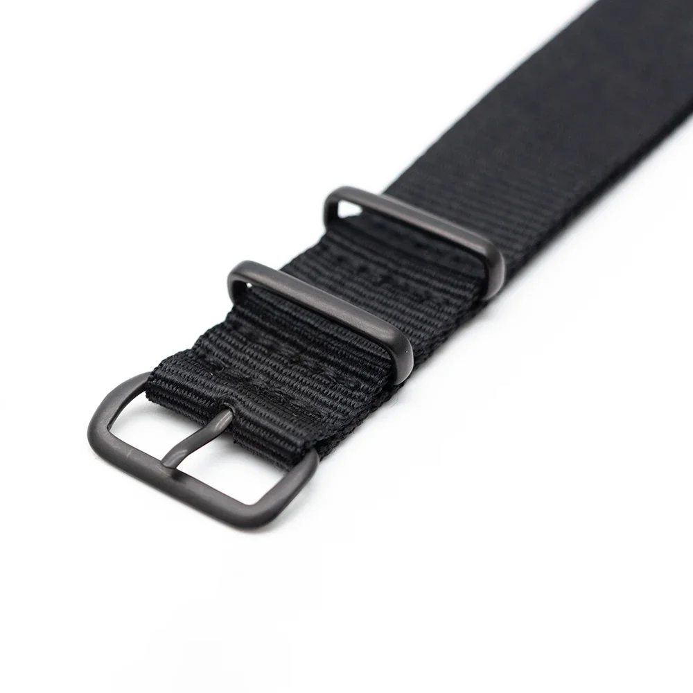 Czarny nylonowy pasek do zegar – Nato Strap Nylon recenzja i cena