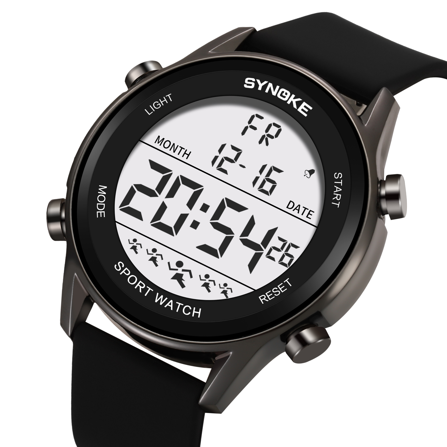 Cyfrowe zegarki męskie wodoodp – Rubber Strap Diver recenzja i cena