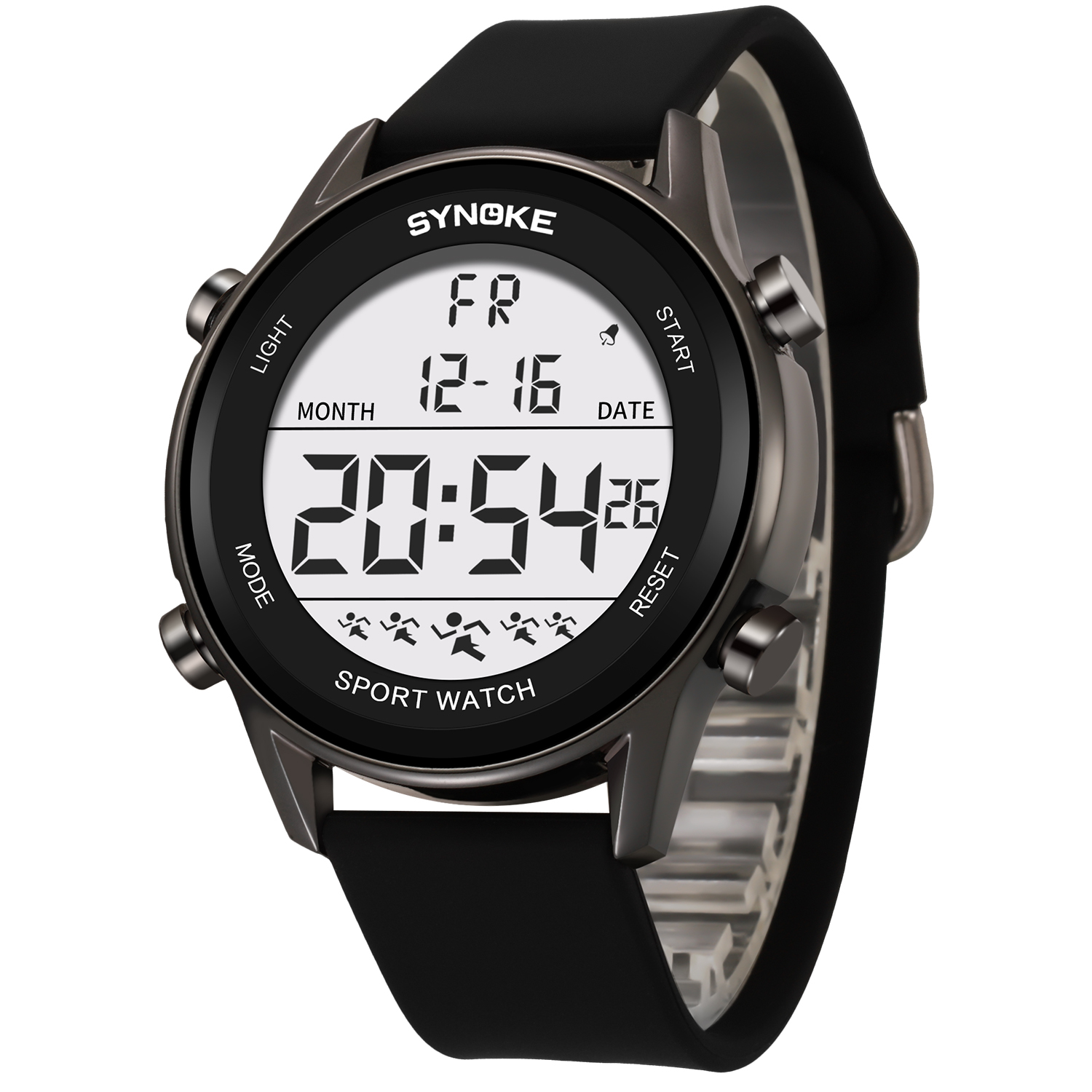 Cyfrowe zegarki męskie wodoodp – Rubber Strap Diver recenzja i cena