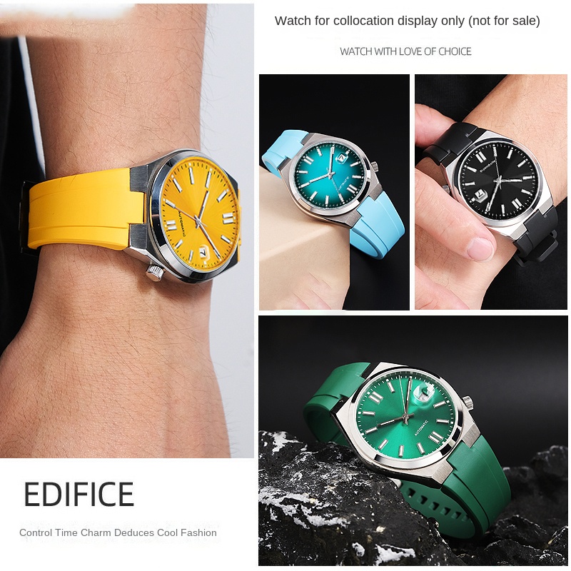 Pasek do zegarka z gumy fluoro – Citizen Watch Tsuyosa recenzja i cena