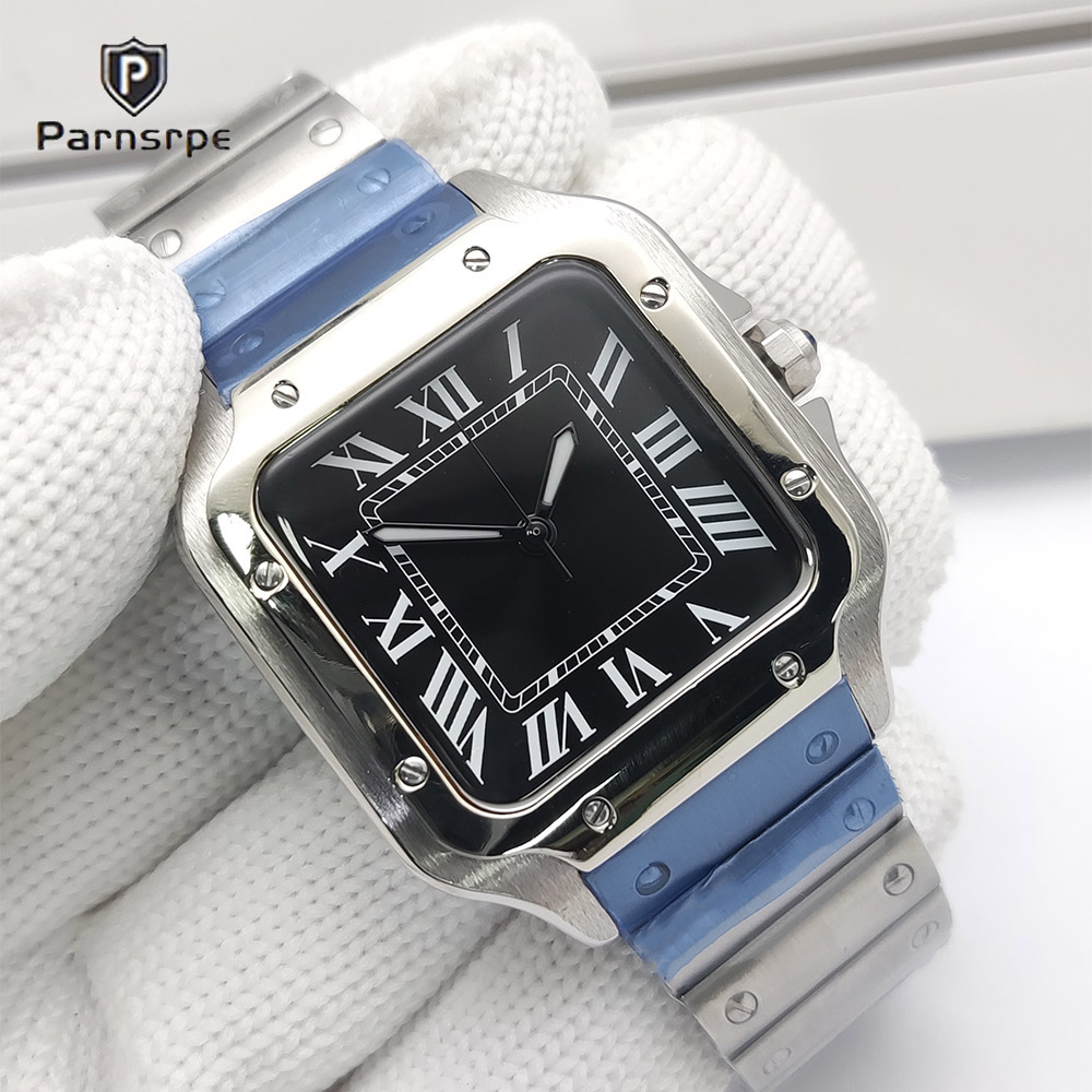 Zegarki męskie z kwadratową ko – Cartier Watch Santos recenzja i cena